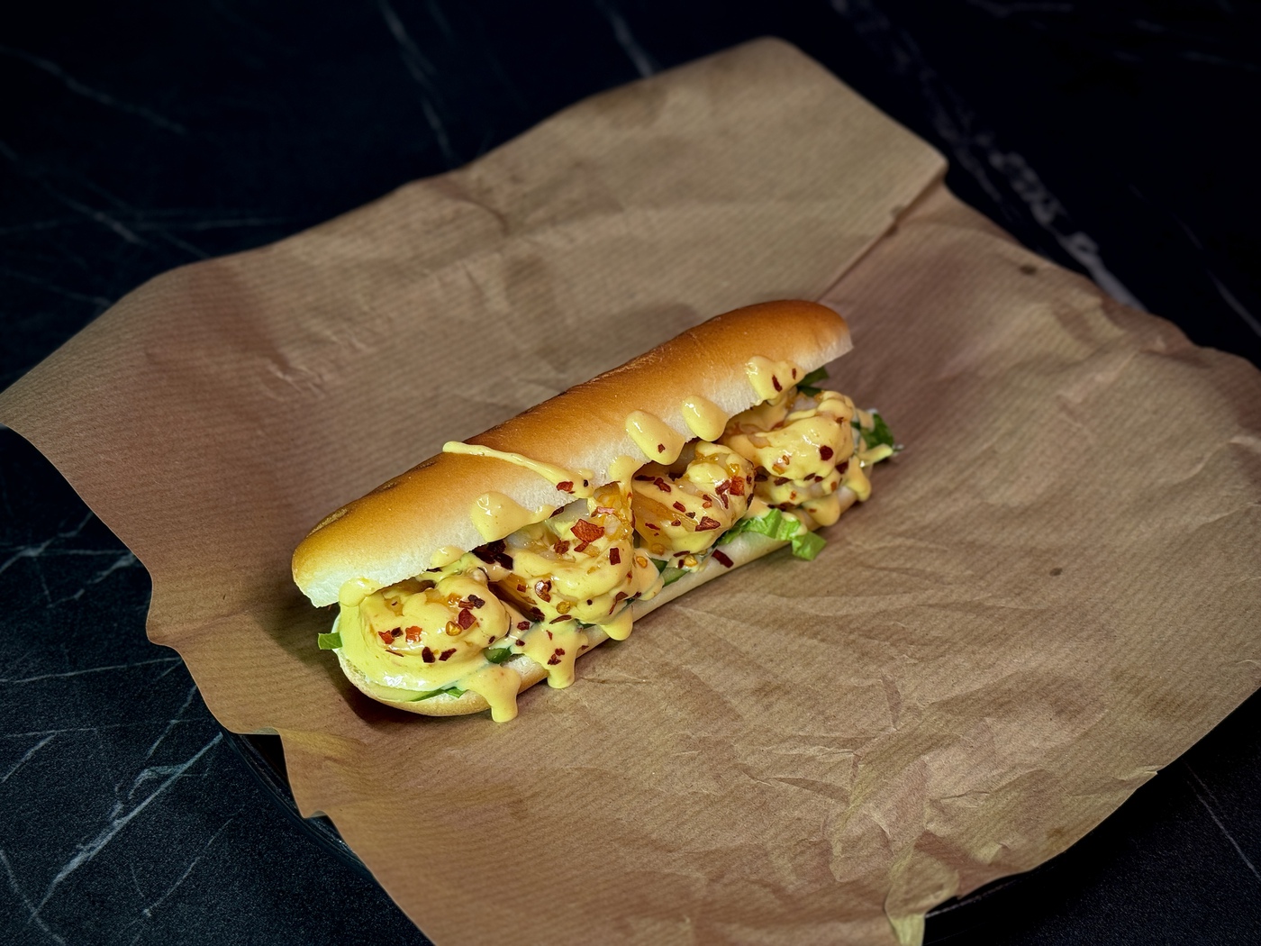 Хот-дог Манго-Чили