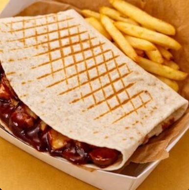 Охотничья тортилья с грибами