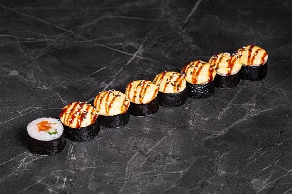 Запеченный Лосось-Угорь