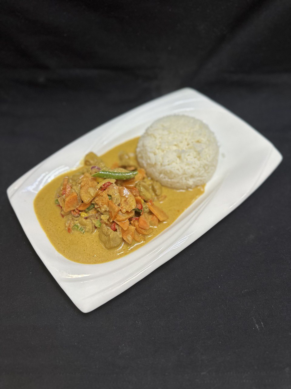 Тяхан карри с курочкой (острый)