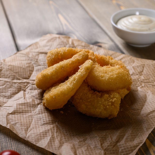 Креветки в темпуре