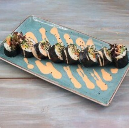 Кимпаб с овощами