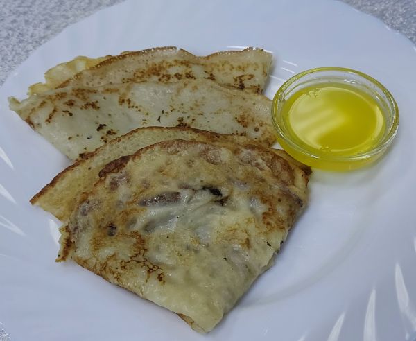 Блинчики с маслом, 100/25 гр.