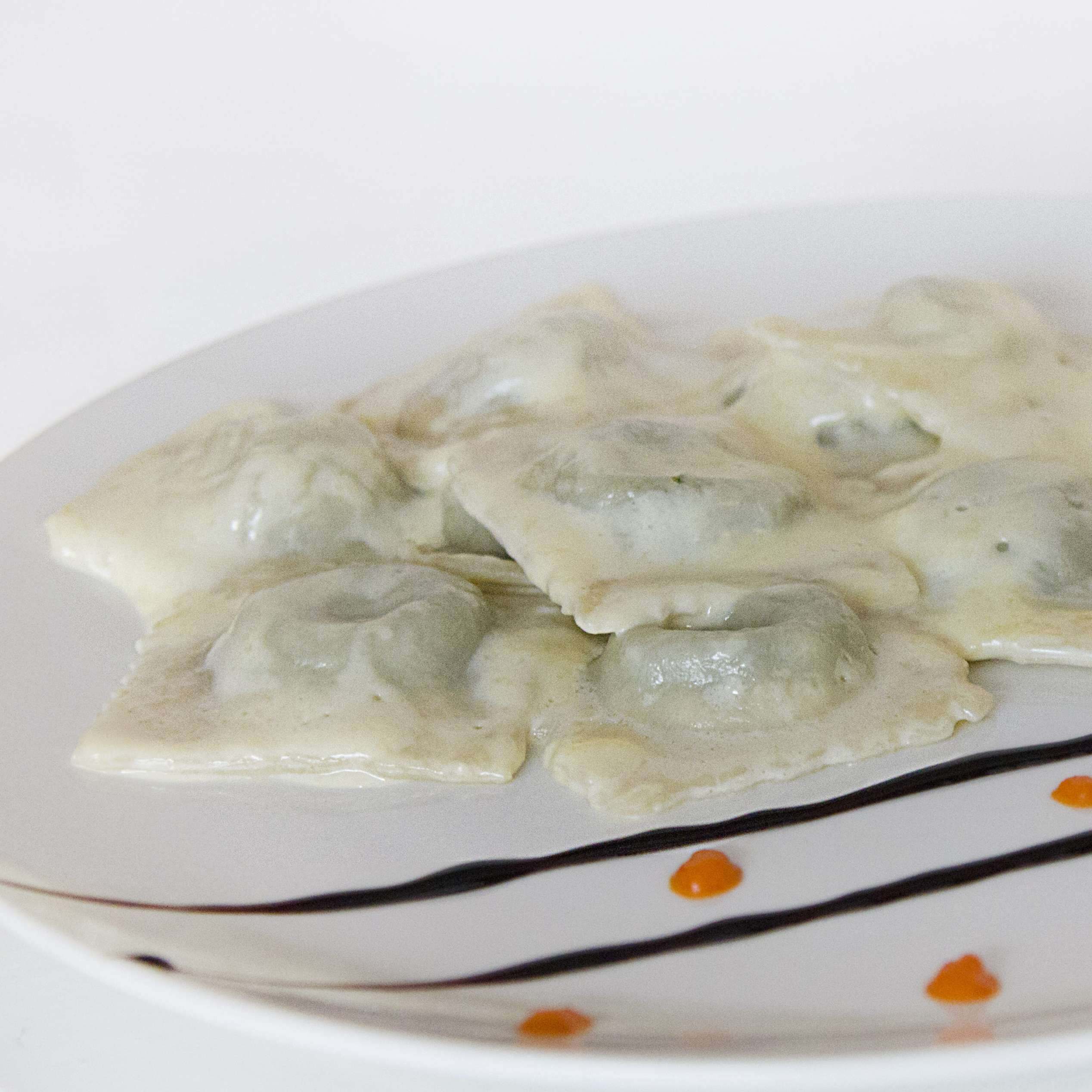 Равиолли со шпинатом