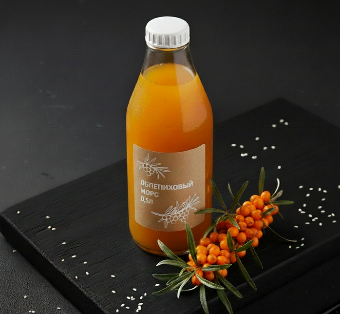 Облепиховый уют 0,5 л ЧБ