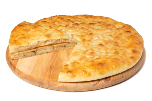 Осетинский пирог с капустой и грибами 1,2 кг