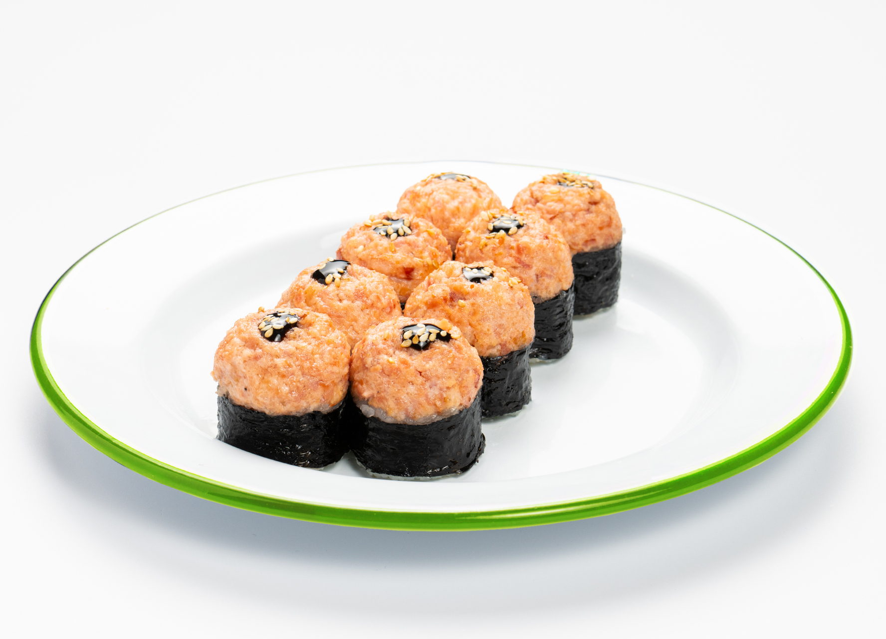 Запеченный ролл с беконом