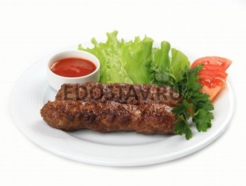 Шашлык Люля из говядины и баранины