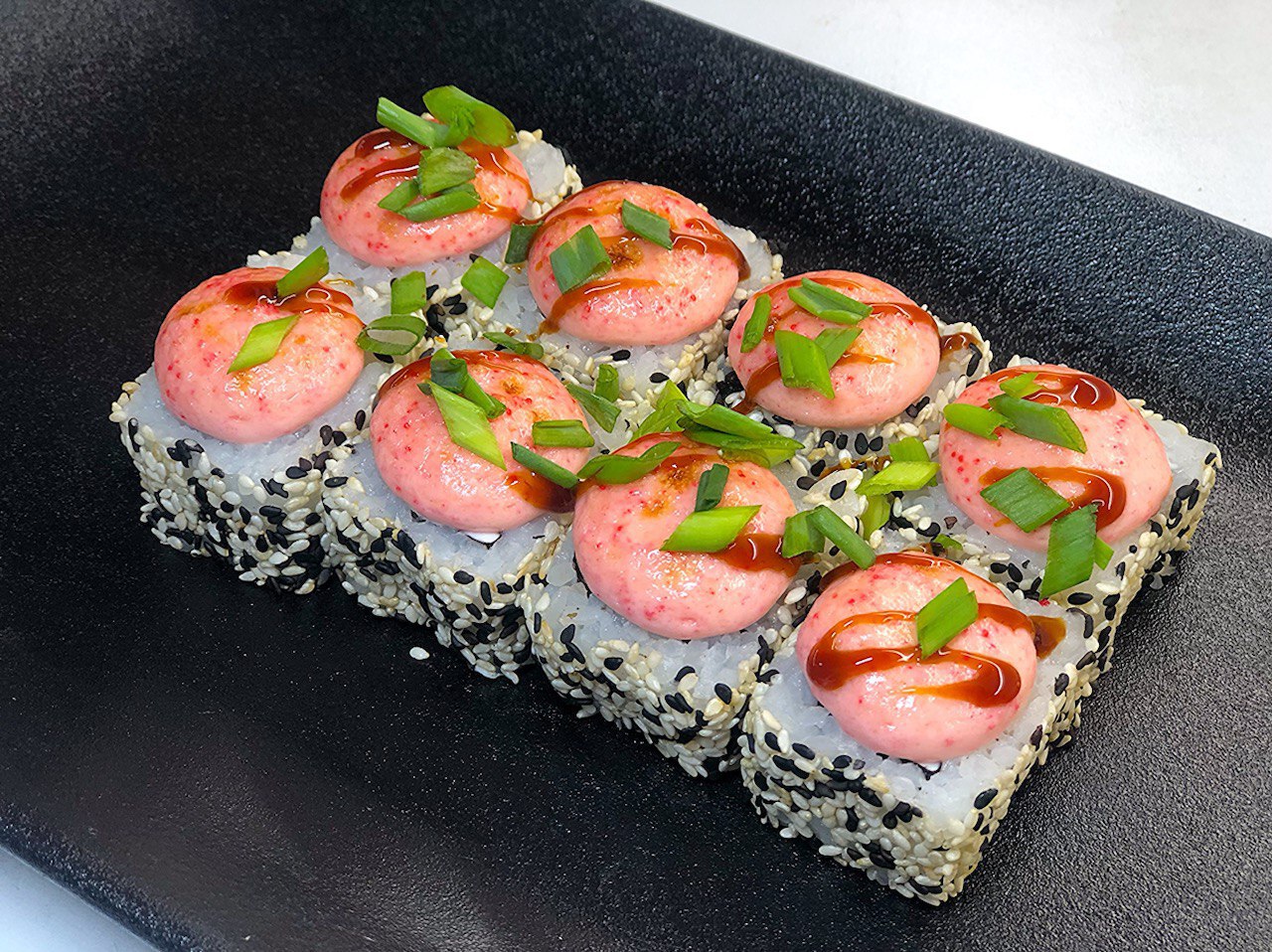 Ролл Вегас с копчёной курицей