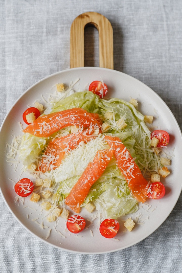 Цезарь с лососем.