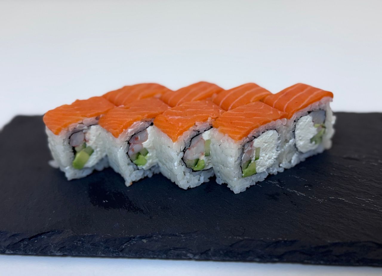 Филадельфия с тигровой креветкой