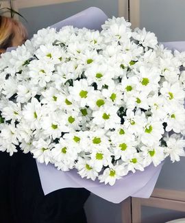 Букет из хризантем