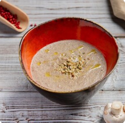 Крем-суп грибной