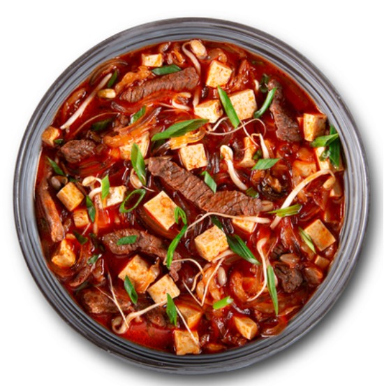 Кимчитиге с говядиной