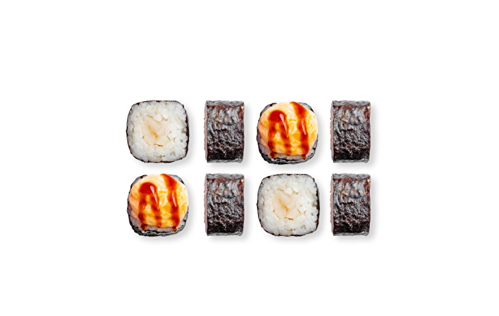 Запечённый мини с кальмаром