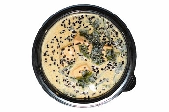 Суп сливочный с лососем