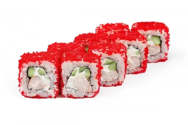 Ролл Калиф с креветкой Тобико 200гр