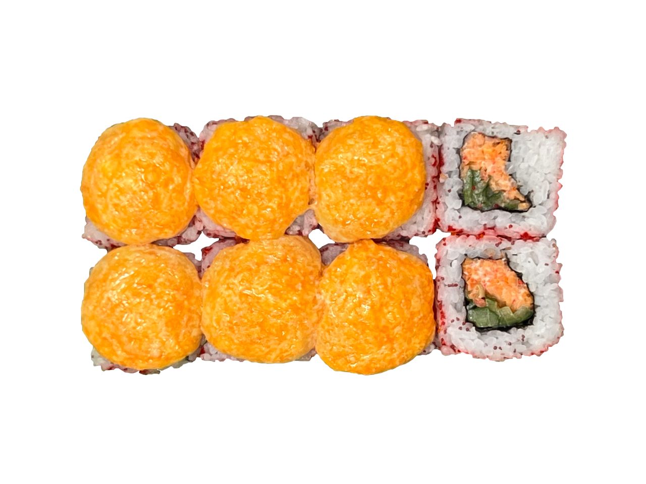 Запечённая Калифорния с крабом