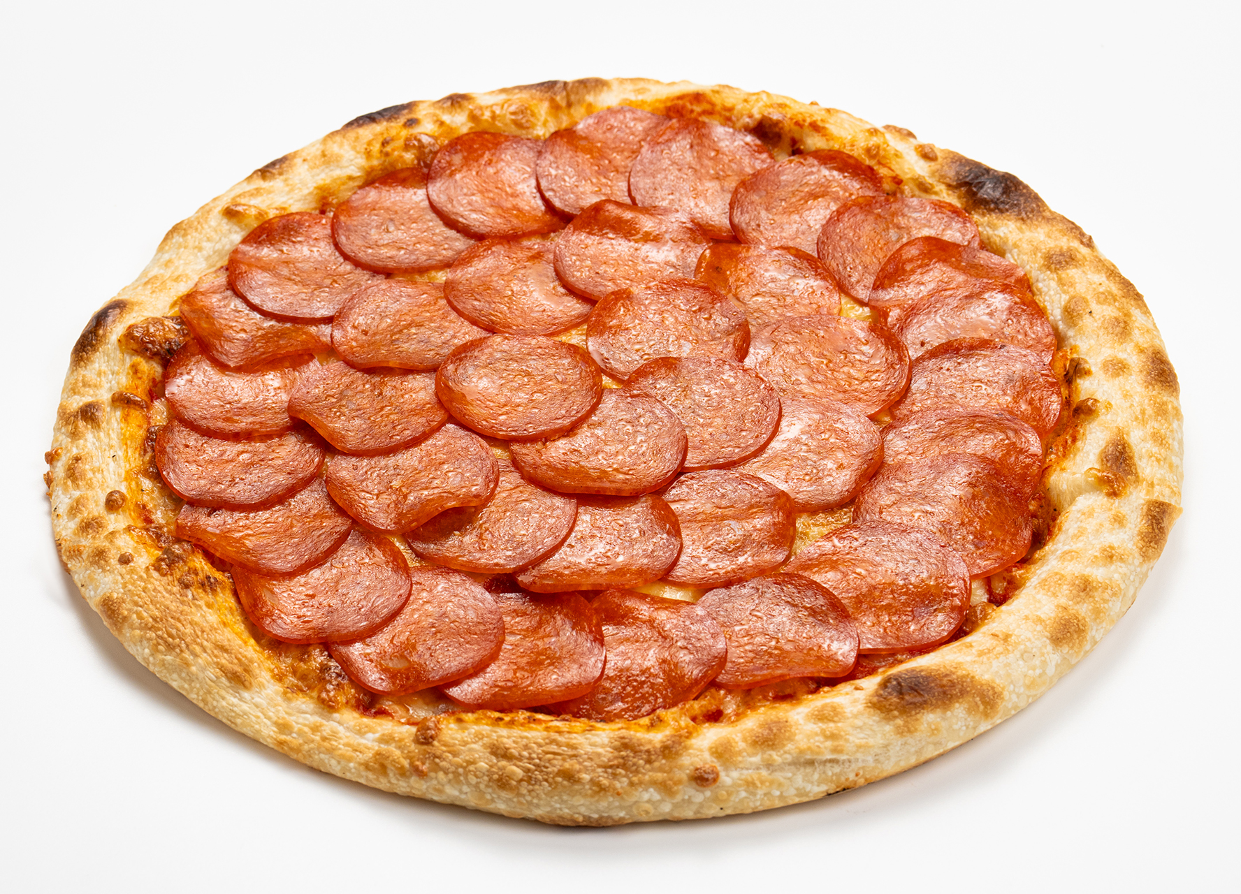 Пицца Дабл Пепперони 25 см Тонкое