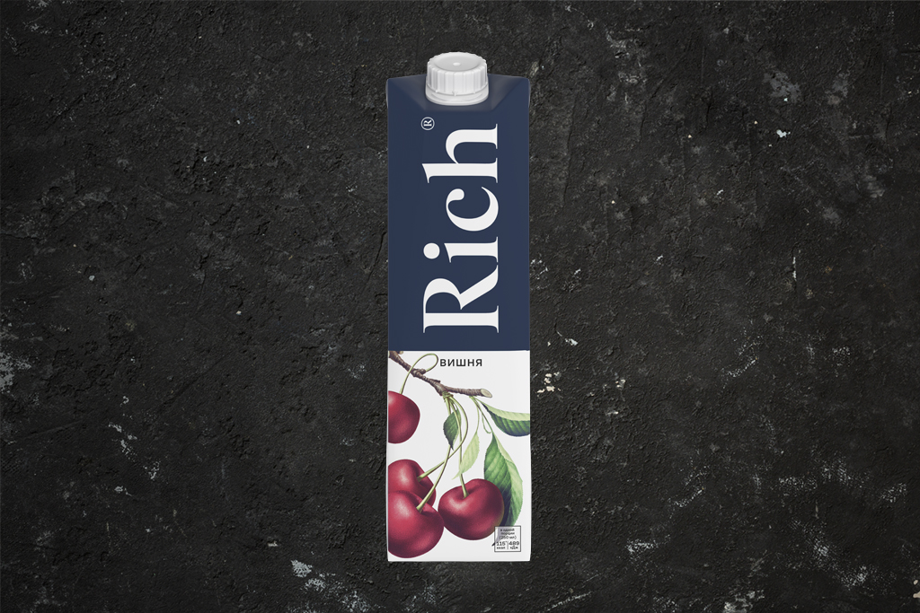 Сок Вишневый пакет. 1 л