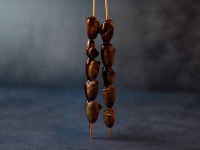 Из куриных сердечек