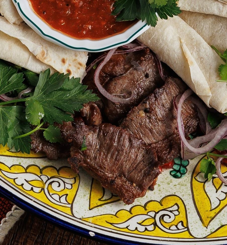 Шашлык из говяжьей вырезки