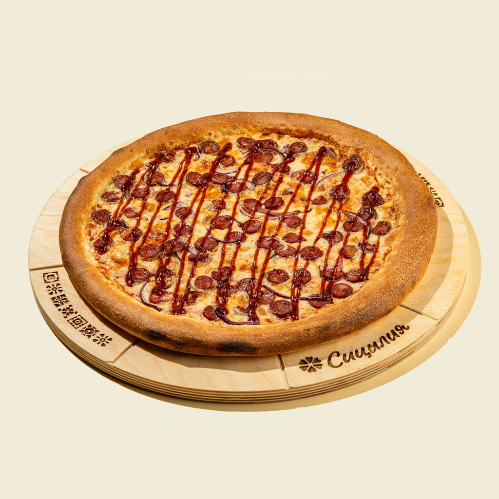 22 см Пицца Колбаски BBQ