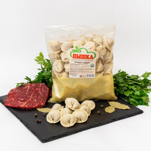 Пельмени Акбузат из конины и курицы