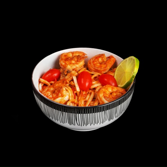 Wok Том Ям с креветками