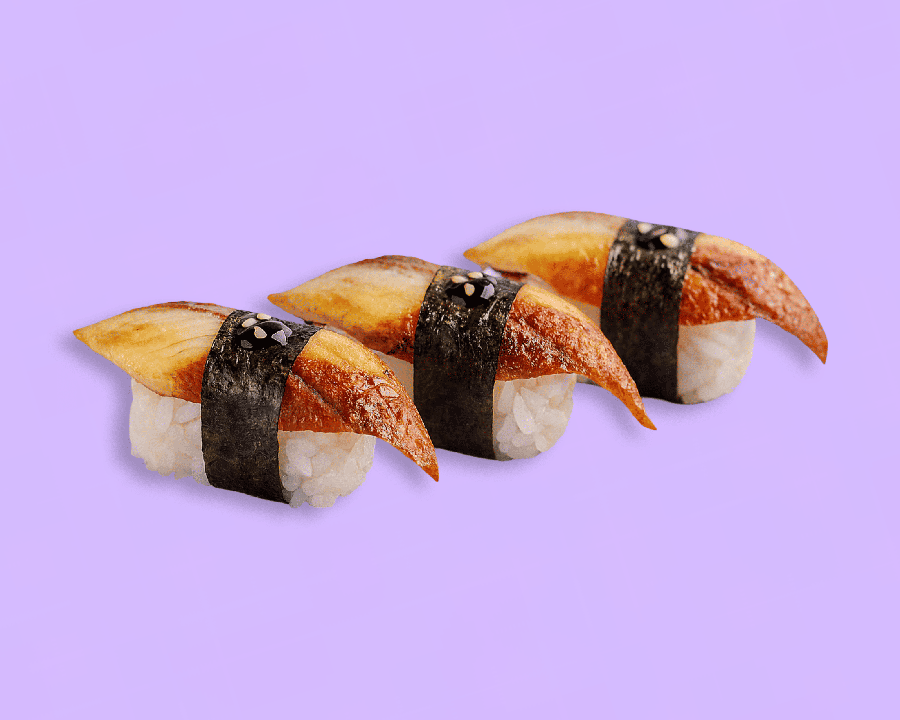 Суши с угрем 3шт