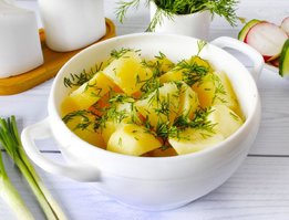 Отварной картофель