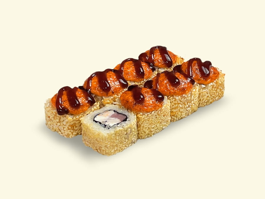 Ролл Вулкан Запечённый