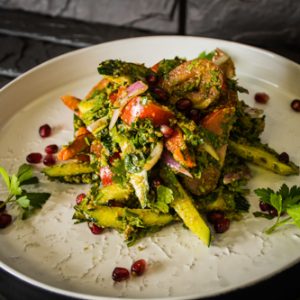 Салат овощной по-грузински