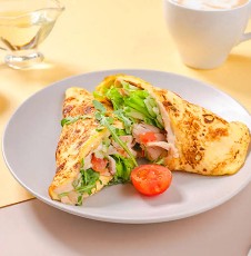 Бризоль с курицей барбекю