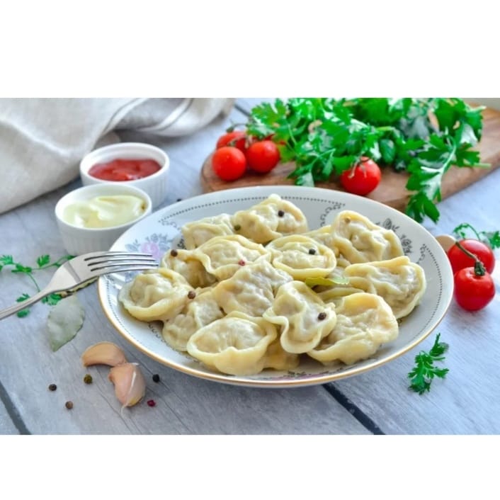 Пельмени варёные