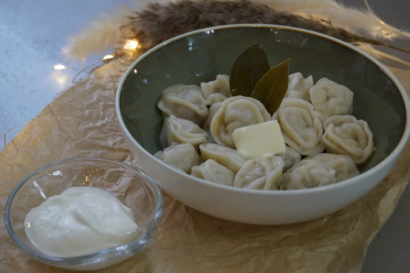 Пельмени свинина-говядина