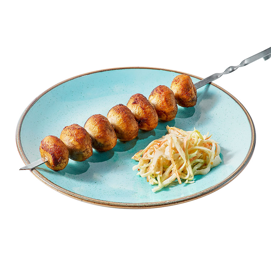 Шашлык из шампиньонов