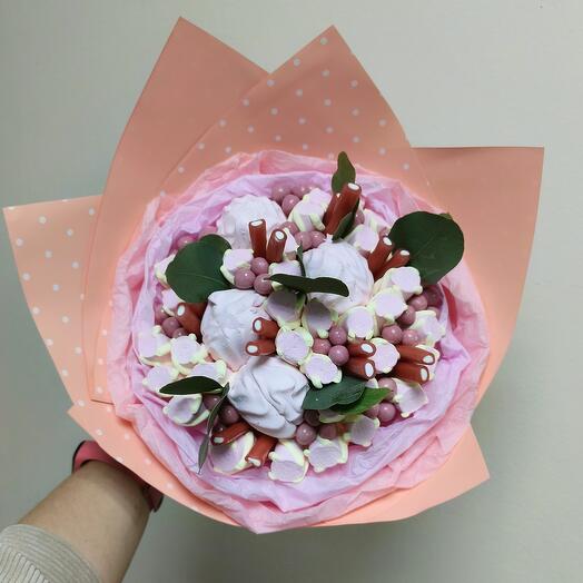 Букет из зефира