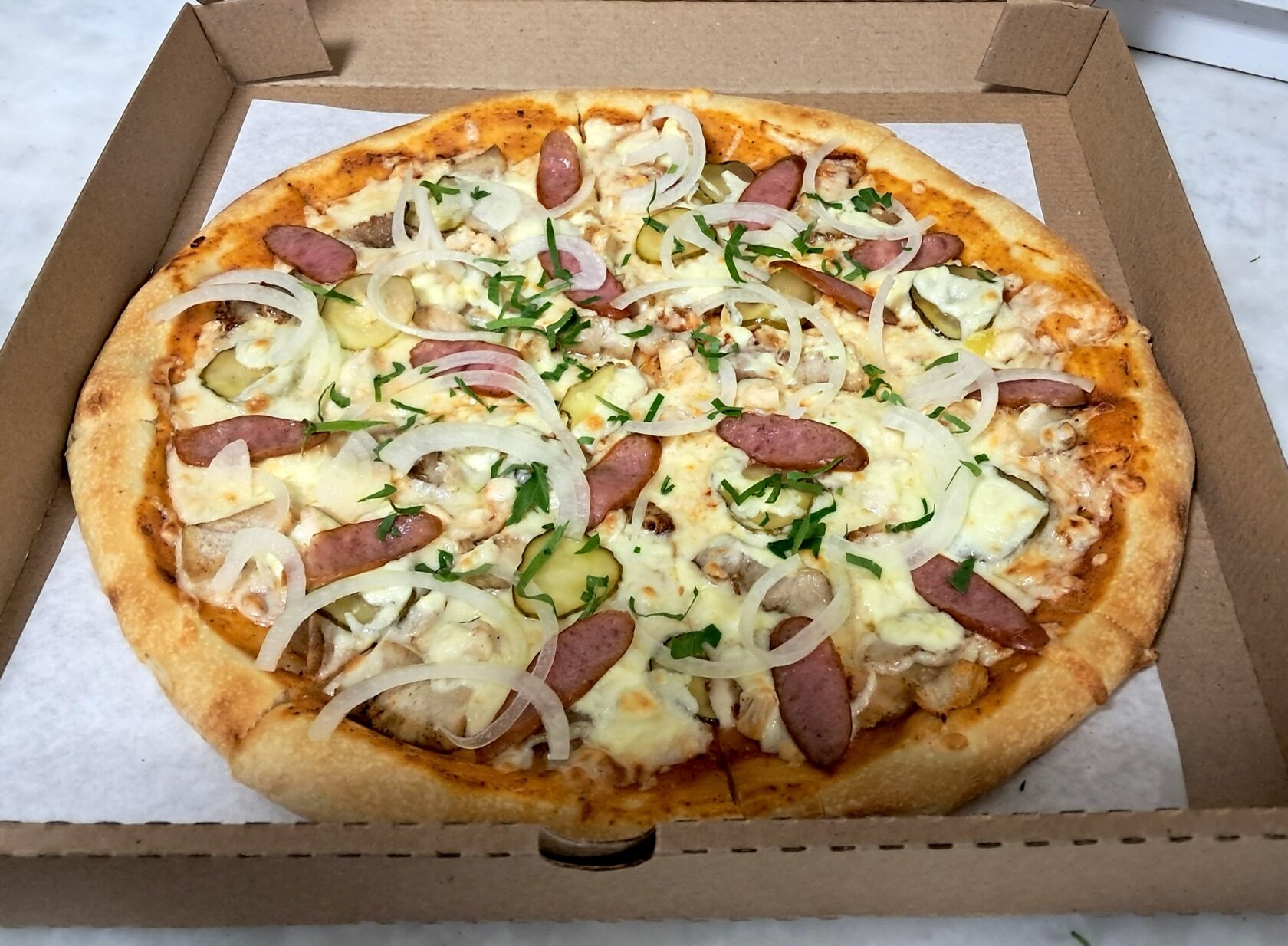 Пицца мясная (32 см)