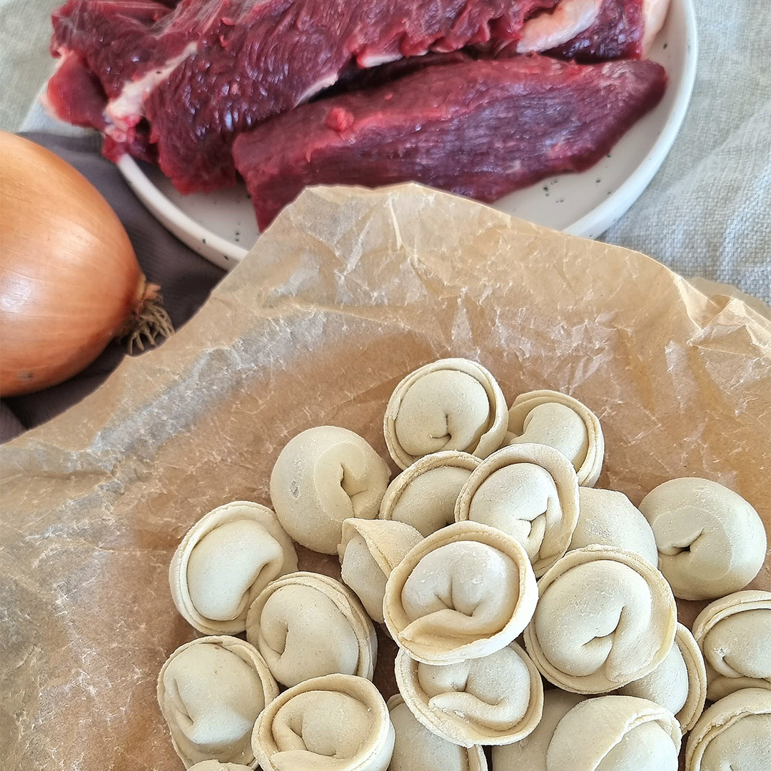 Пельмени с Бараниной и Говядиной