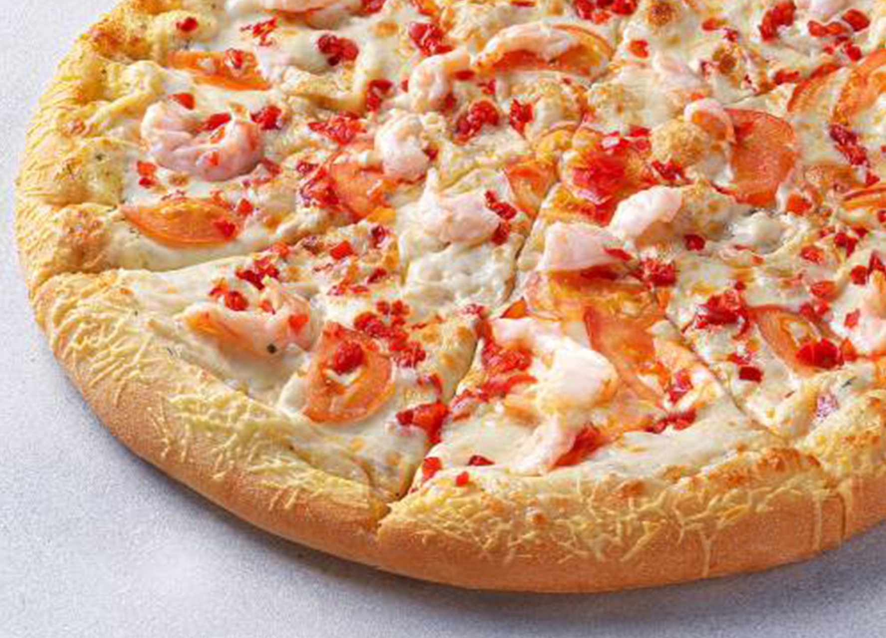 Пицца Королевская 40 см на толстом с сыром