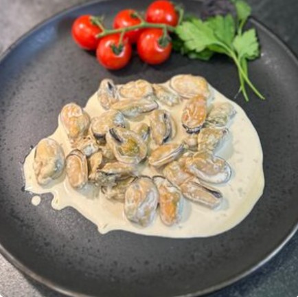 Мидии в соусе