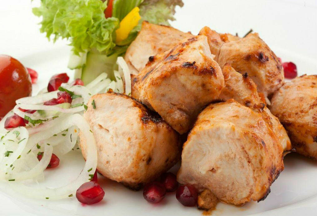 Шашлык из куриной грудки