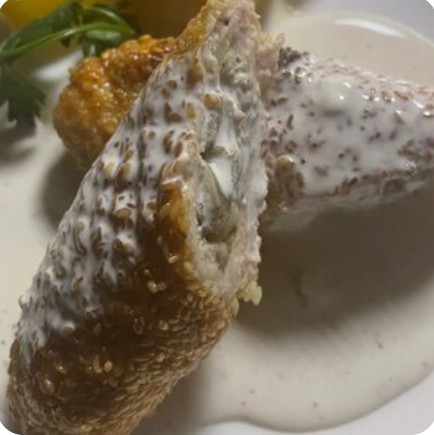 Куриные рулеты с белыми грибами