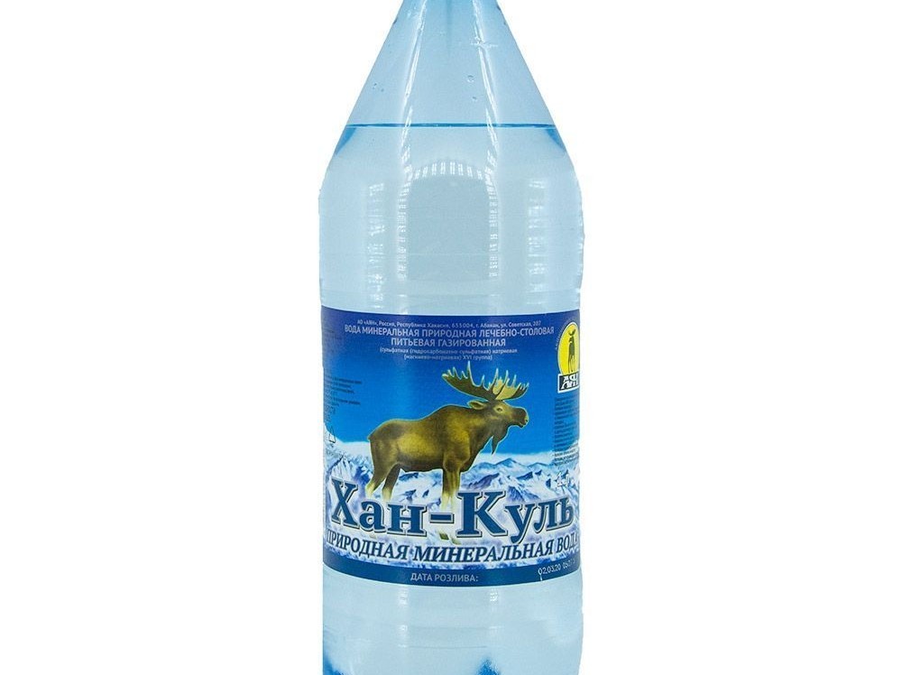 Хан-куль 1, 3л газированная вода