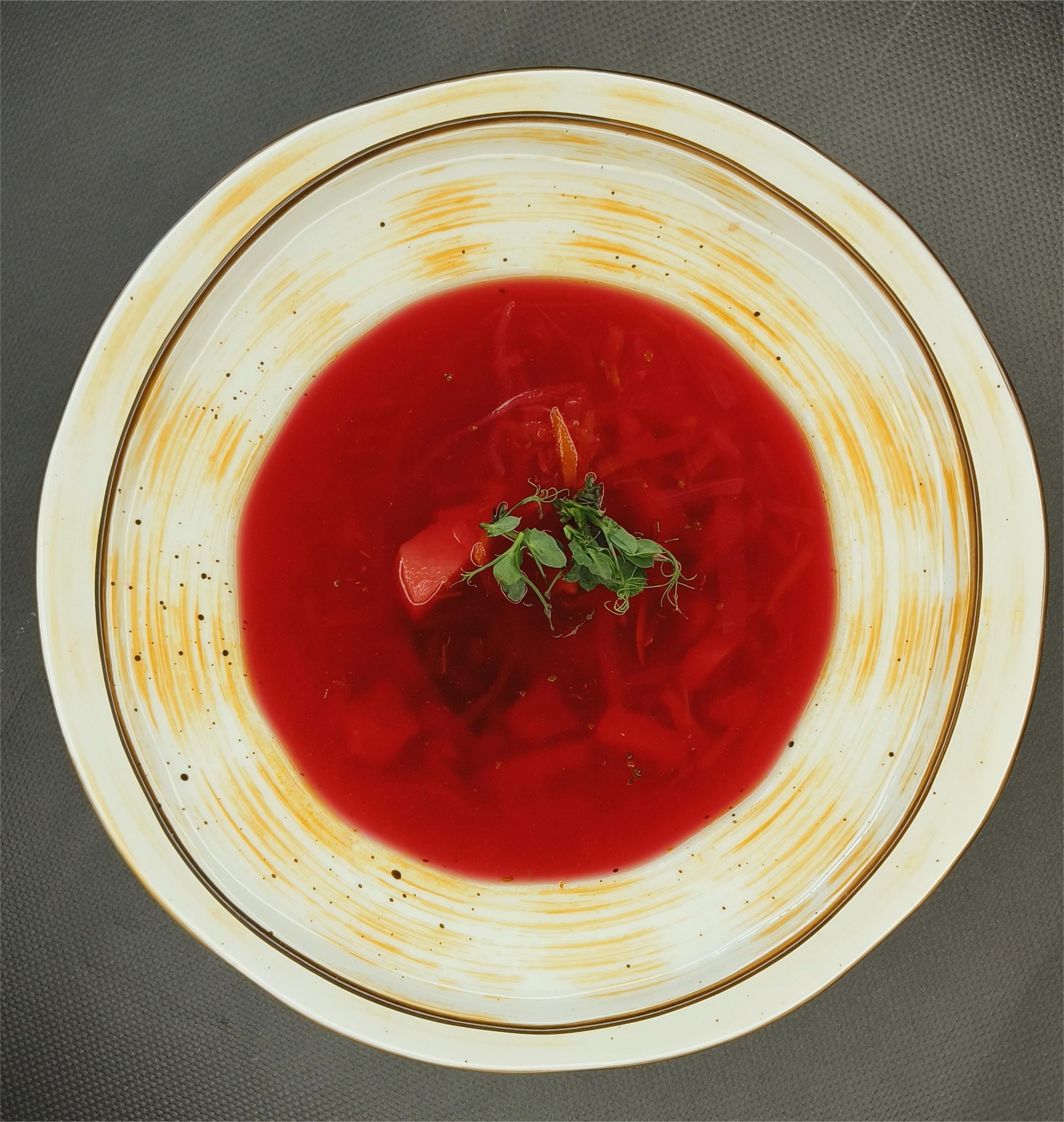 Борщ с говядиной