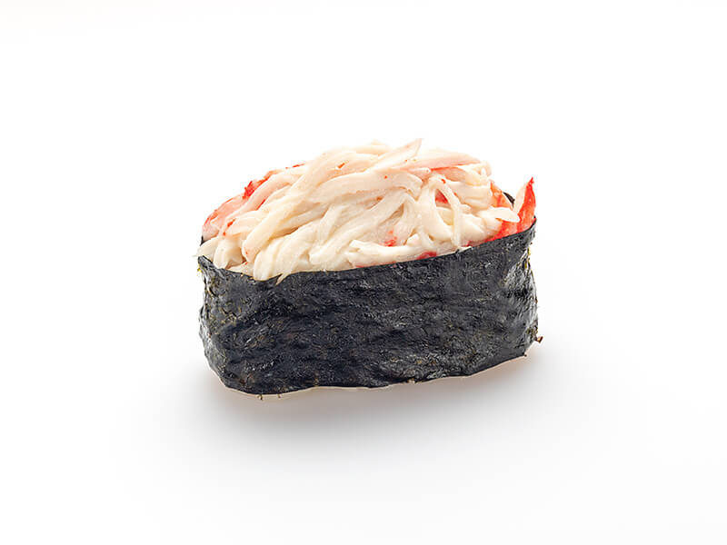Гункан с крабом