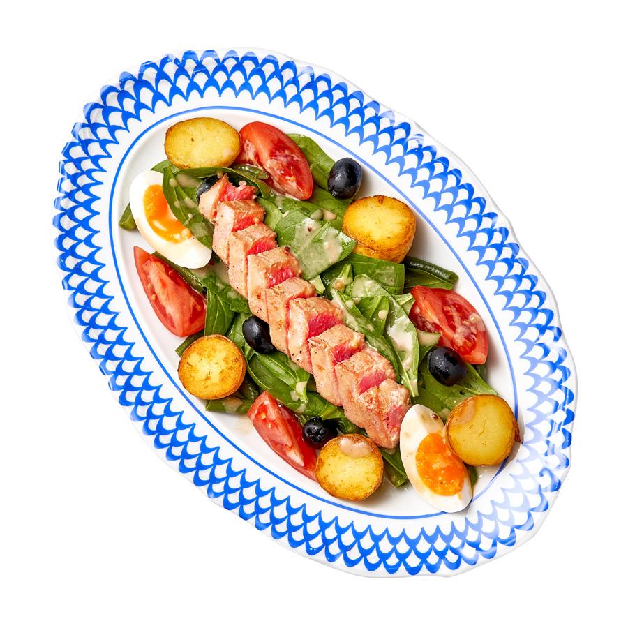 Салат Нисуаз с тунцом
