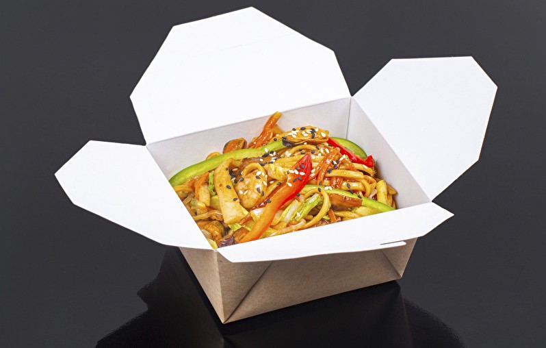 WOK с курицей