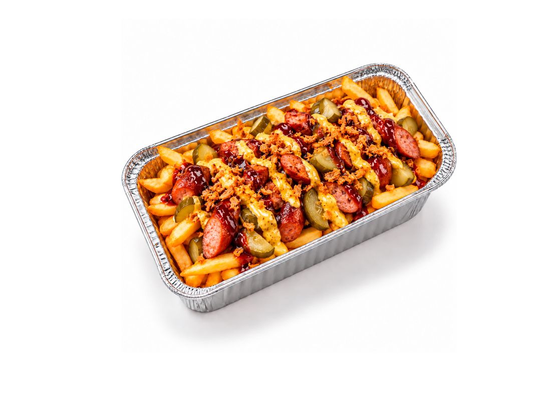 Фрибокс с колбасками BBQ